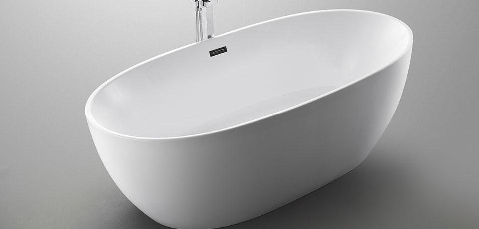 Wellis Oval Térben álló kád 186