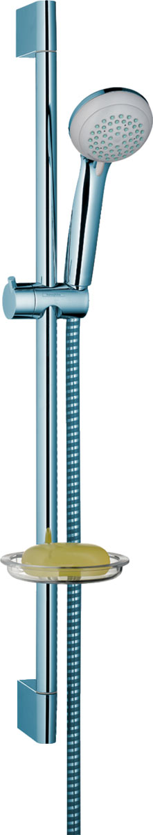 Hansgrohe Crometta 85 Zuhanyszett Vario 65 cm-es zuhanyrúddal és szappantartóval 
