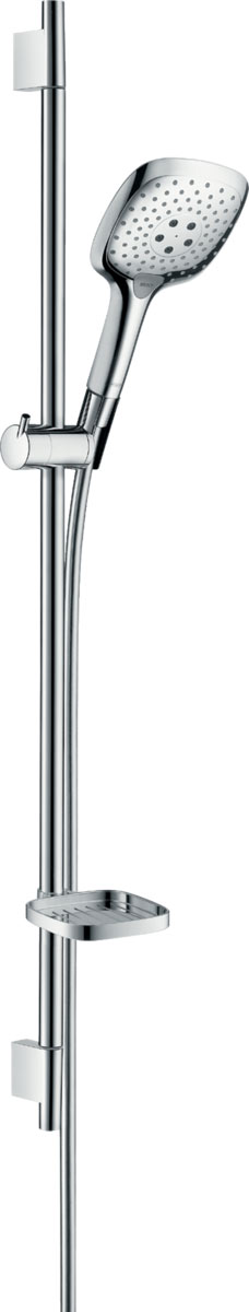 Hansgrohe Raindance Select E Zuhanyszett 150 3jet 90 cm-es zuhanyrúddal és szappantartóval 