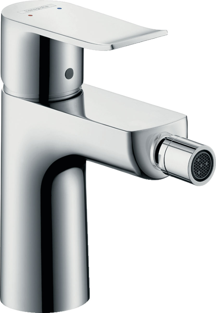 Hansgrohe Metris Egykaros bidécsaptelep automata lefolyó-garnitúrával 