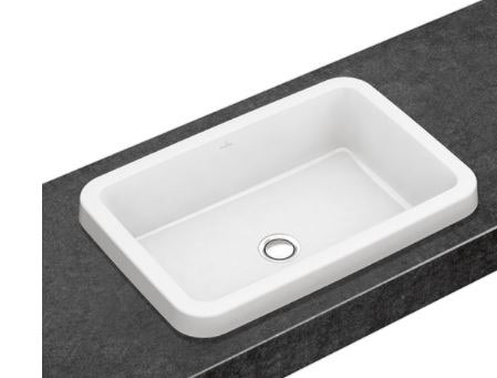 Villeroy & Boch Architectura beépített téglalap alakú mosdó 