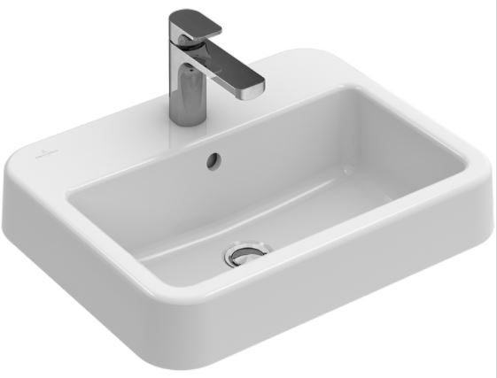 Villeroy & Boch Architectura beépített téglalap alakú mosdó 
