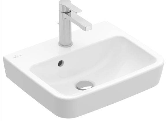 Villeroy & Boch O Novo szögletes mosdó 
