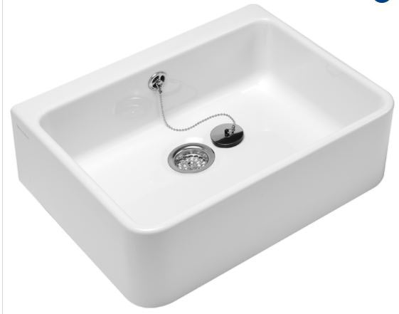 Villeroy & Boch O Novo téglalap alakú mosogató 