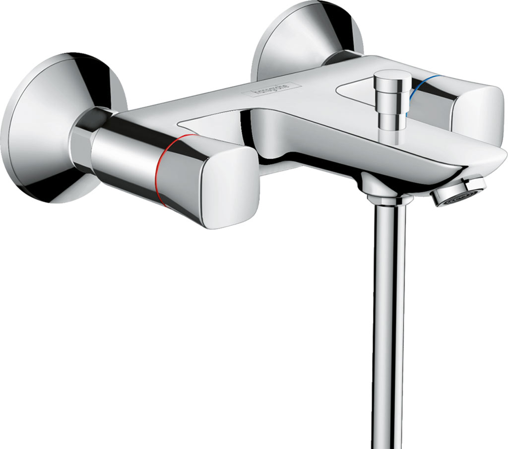 Hansgrohe Logis Kétkaros kádcsaptelep falsíkon kívüli szereléshez 