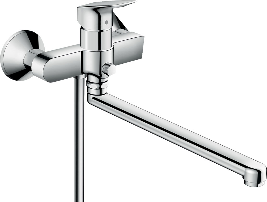 Hansgrohe Logis Egykaros kádcsaptelep hosszú kifolyóval 