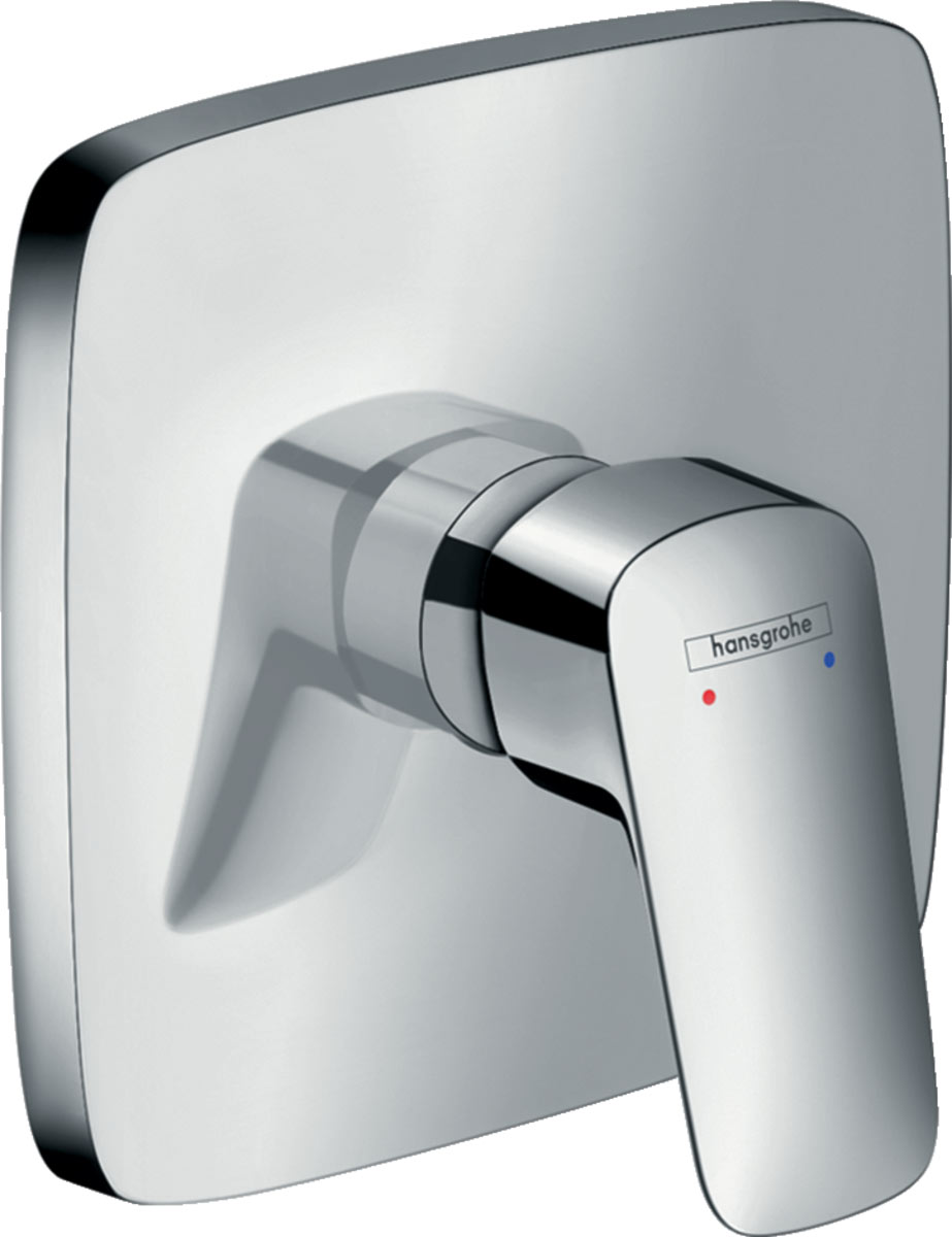 Hansgrohe Logis Egykaros zuhanycsaptelep HighFlow falsík alatti szereléshez 