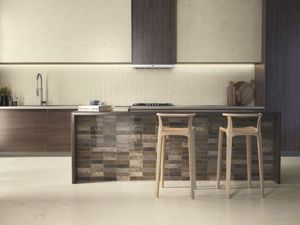 Ape Limestone Konyhai burkolólap 