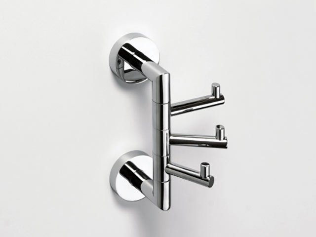 Arezzo Design Bemeta omega mozgatható tripla fogas