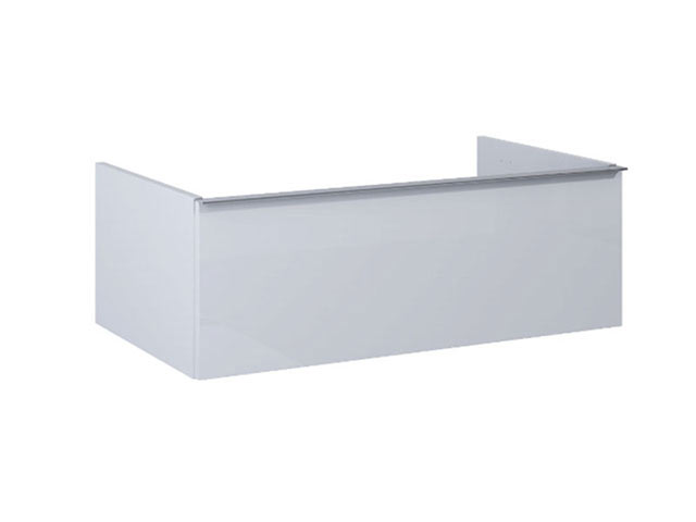 Arezzo Design Monterey 80cm-es alsószekrény mosdópulthoz 1 fiókkal magasfény? fehér