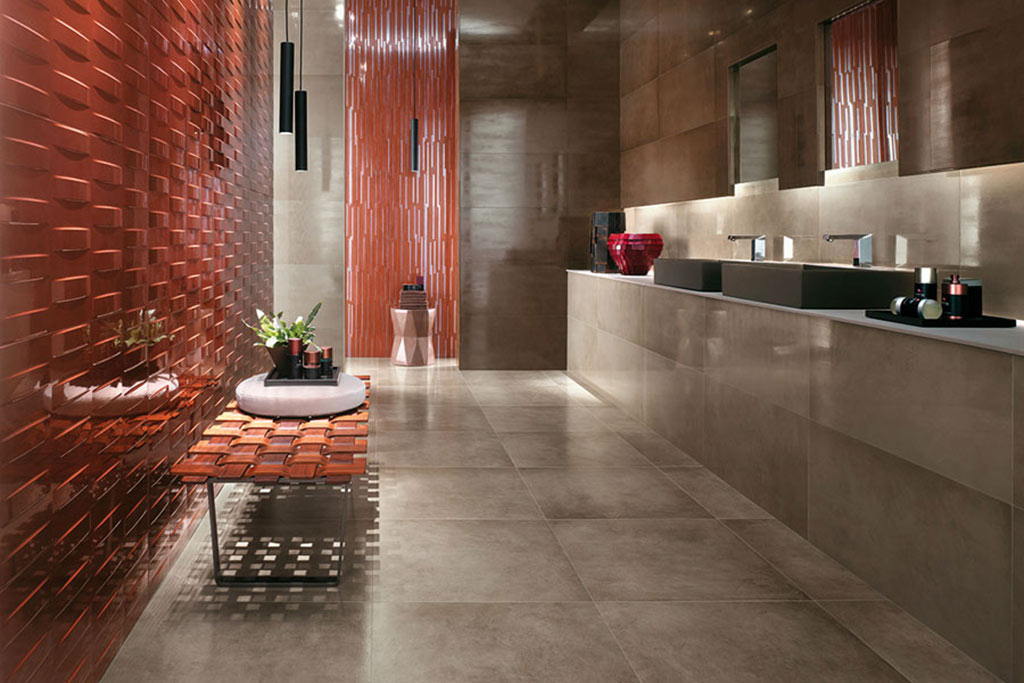 Atlas Concorde 3D Wall Design Modern fürdőszoba