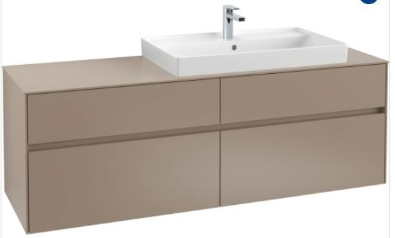 Villeroy & Boch Collaro szögletes szekrény 