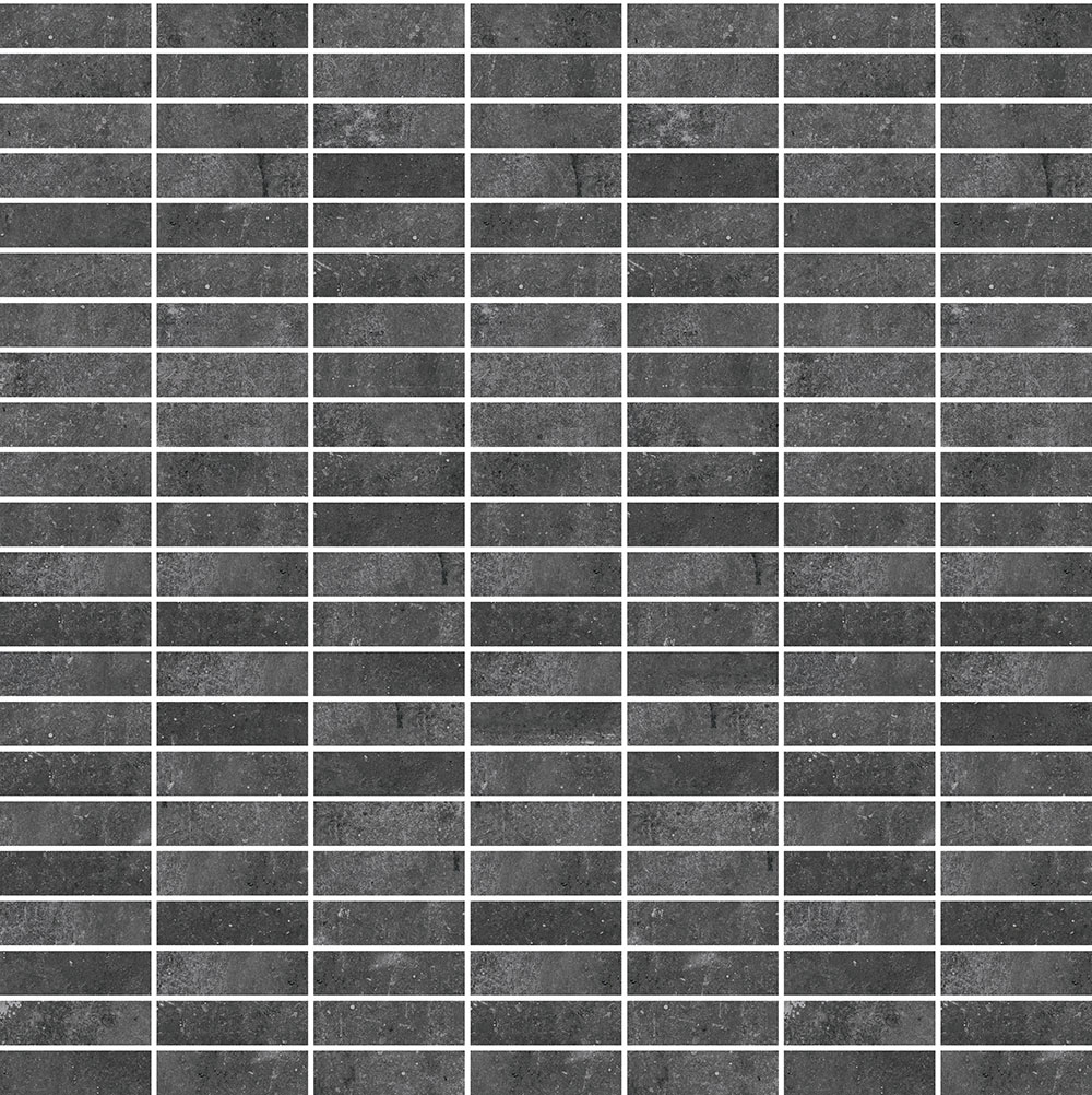 Cerdisa Stonemix Mosaico Mattoncino Anthracite mozaik 30x30 cm