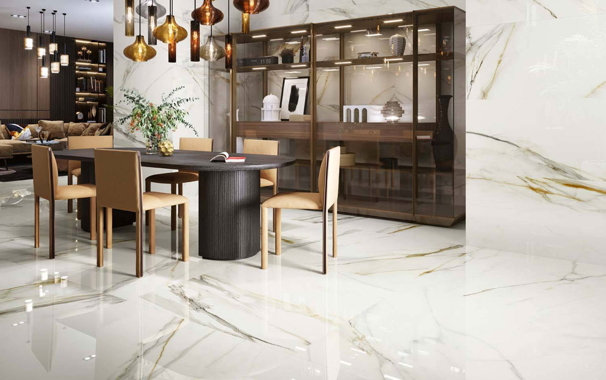 Colorker Calacatta Gold Klasszikus járólap 