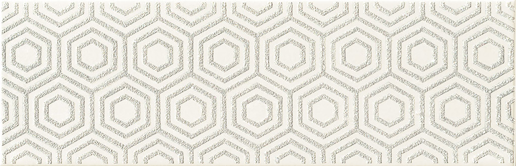 Domino Burano Bar White A dekorcsempe 23,7 x 7,8