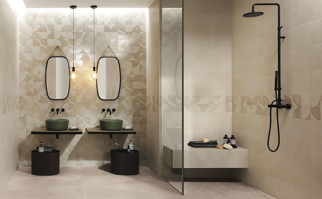 Fap Ceramiche Mat & More Modern fürdőszoba 