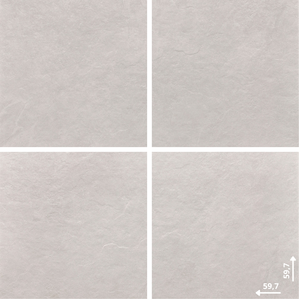 Ceramica Limone Ash White padlólap és falburkolat 59,7x59,7 cm