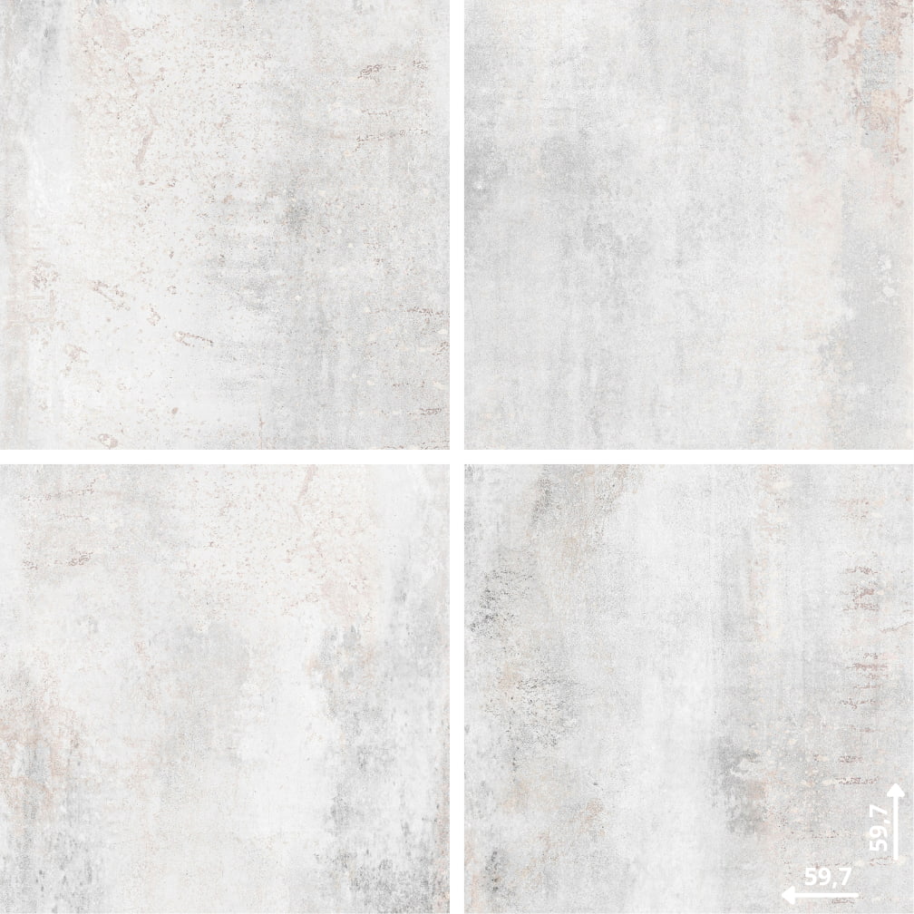Ceramica Limone Hera Soft Grey Lap padlólap 59,7x59,7 cm