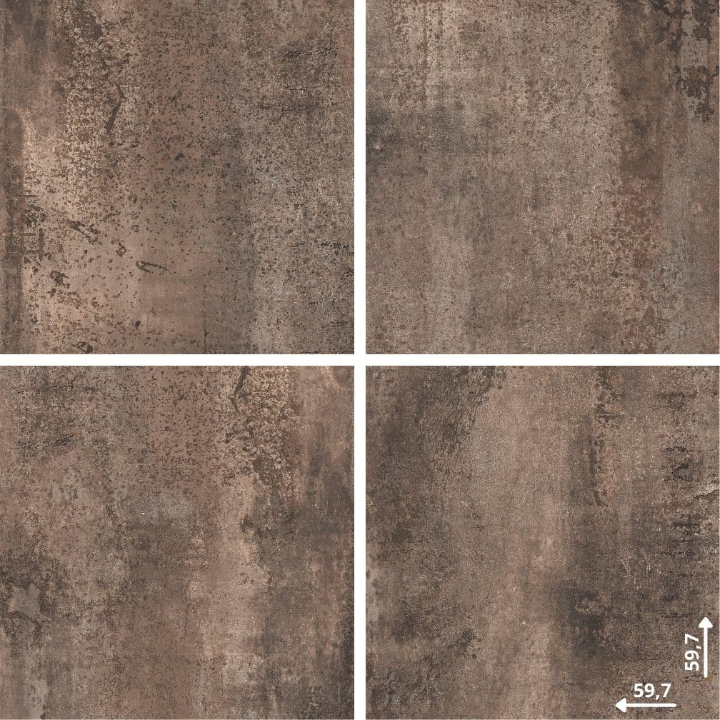 Ceramica Limone Hera Brown Lap padlólap 59,7x59,7 cm