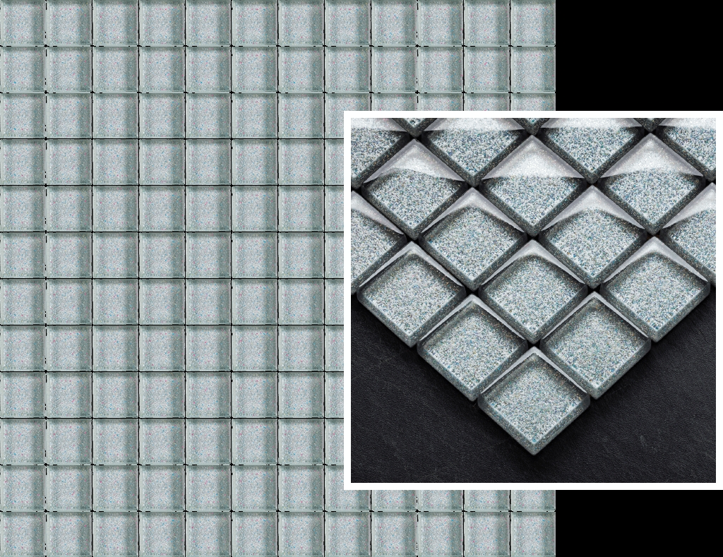 Paradyz Uniwersalna Silver mozaik 29,8 x 29,8