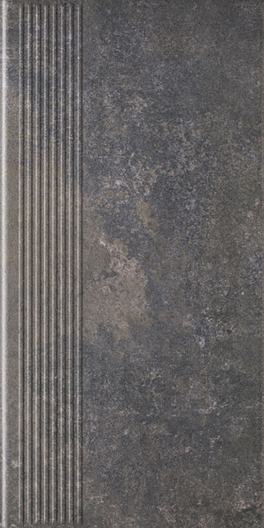 Paradyz Viano Antracite Stopnica Prosta lépcsőlap 30 x 60
