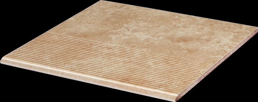 Paradyz Ilario Beige Stopnica Prosta lépcsőlap 30 x 30