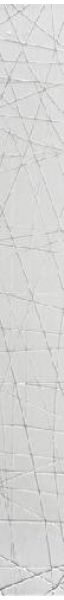 Polcolorit Ceramica Marconi Ardesia LS065X600-1-ARDESIA BI dekorcsík