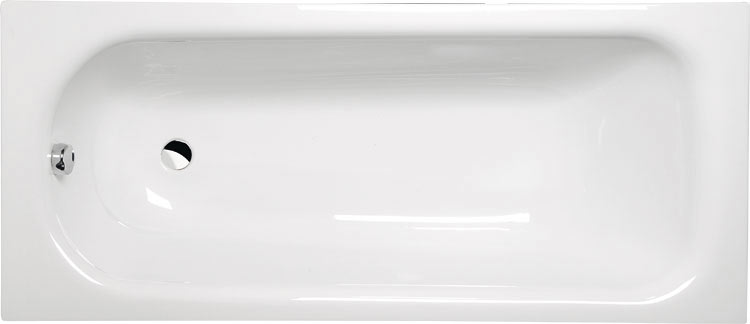 Polysan Laura Egyenes kád 170 x 75 cm
