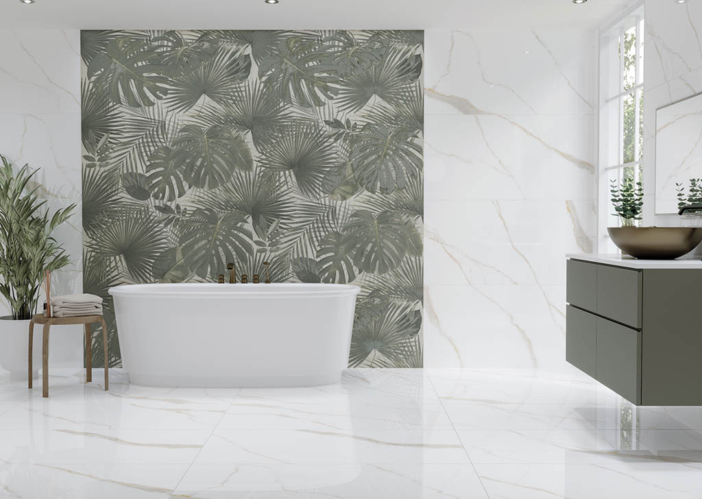 Porcelánicos HDC Calacatta Gold Falburkolat