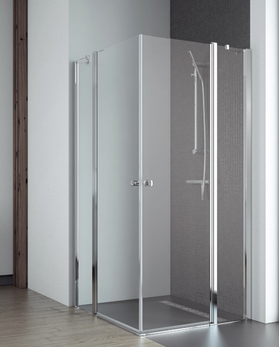 Radaway zuhanykabin Radaway Eos II KDD 100B átlátszó