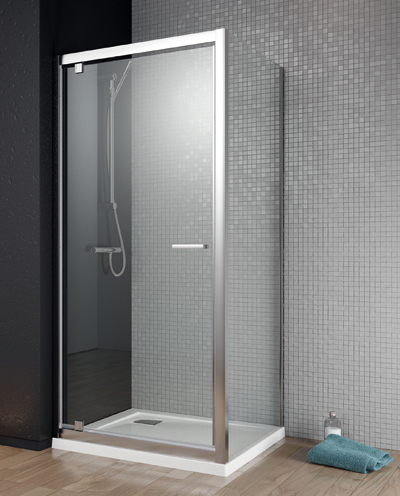 Radaway zuhanyfal Radaway Twist S 90 barna