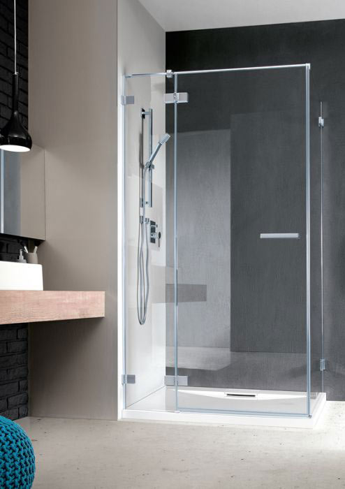 Radaway Euphoria KDJ 110 J átlátszó szögletes zuhanykabin
