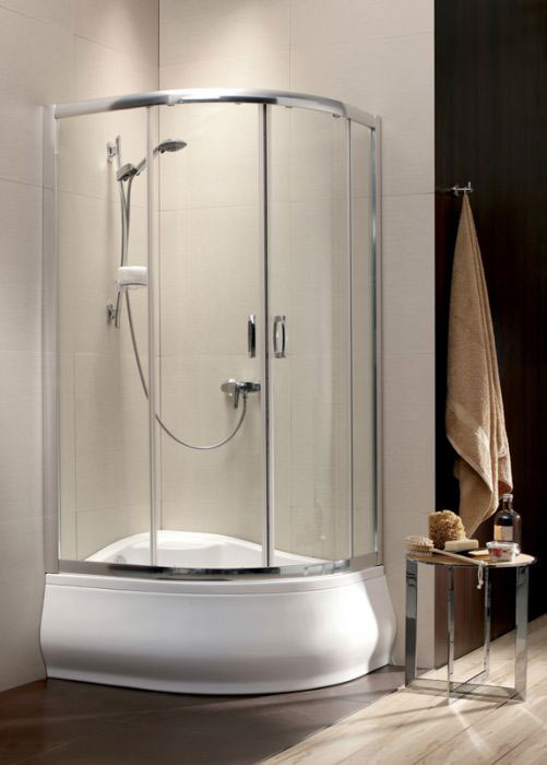 Radaway Premium Plus E1700 E 120x90/170 íves grafit zuhanykabin