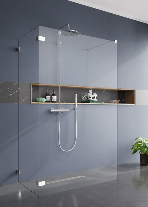 Radaway Euphoria Walk-in W6 100 zuhanyfal