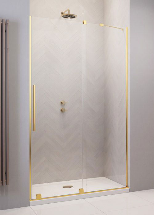 Radaway Furo Gold DWJ 100 jobb arany zuhanyajtó