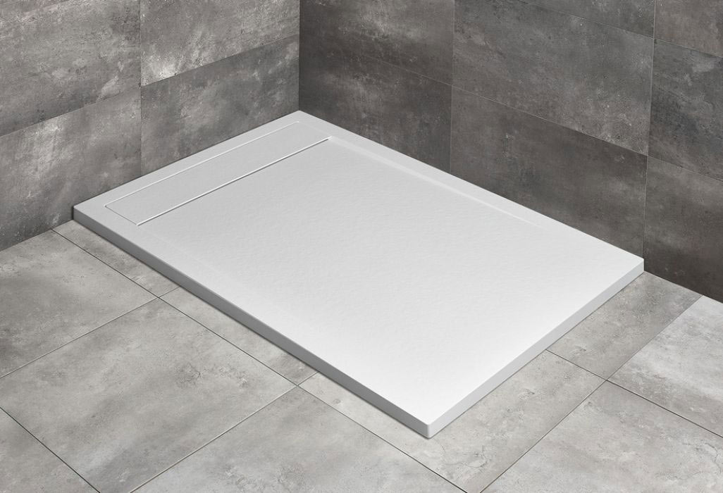 Radaway Teos F szögletes lapos fehér zuhanytálca 180x80