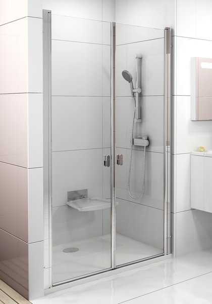 Ravak zuhanyajtó Ravak Chrome CSDL2-100 fehér transparent
