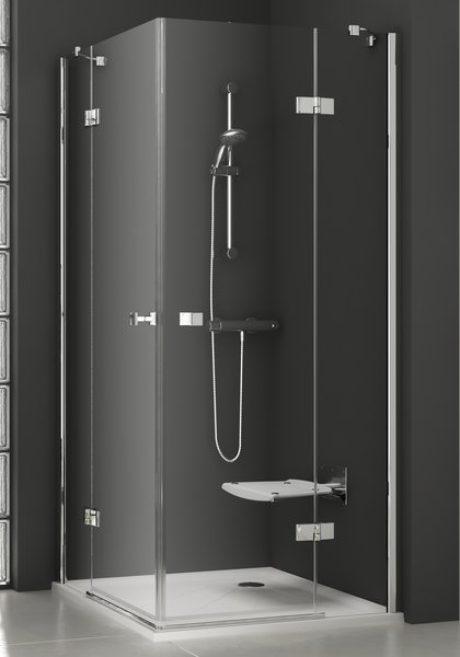 Ravak zuhanykabin Ravak SmartLine SMSRV4-80 fényes transparent