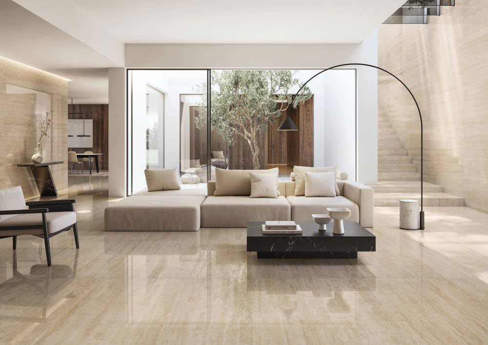 Refin Ceramiche Prestigio Travertino Kőhatású járólap