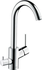 Hansgrohe Talis M52 Egykaros konyhai csaptelep elzárószeleppel 