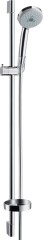 Hansgrohe Croma 100 Zuhanyszett Multi 90 cm-es zuhanyrúddal és szappantartó 