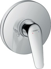 Hansgrohe Novus Egykaros zuhanycsaptelep falsík alatti szereléshez 