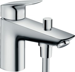 Hansgrohe Logis Egykaros kád- és zuhanycsaptelep Monotrou kétféle átfolyási mennyiséggel 