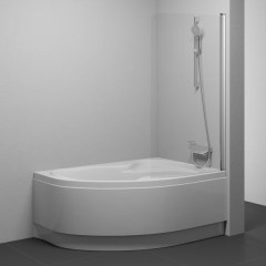 Ravak CVSK1 Rosa 160/170 kádparaván Jobb ( krómhatású + Transparent ) 