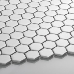 Raw Decor Hexagon fehér mozaik