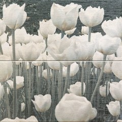 Arte Sabaudia Flower dekorkép 2x44,8x22,3 cm