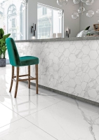 Il Cavallino Ceramiche White Marble Falburkolat
