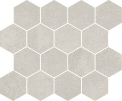 Cerdisa Beton Design Esagona White mozaik 30x30 cm