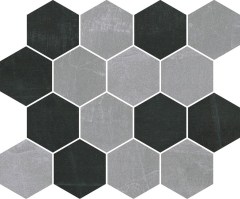 Cerdisa Metal Design Mosaico Esagona Freddo mozaik 28,7x34,4 cm