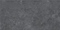 Cersanit Colosal Graphite Matt ND1140-008 lépcsőlap 29,8x59,8 cm
